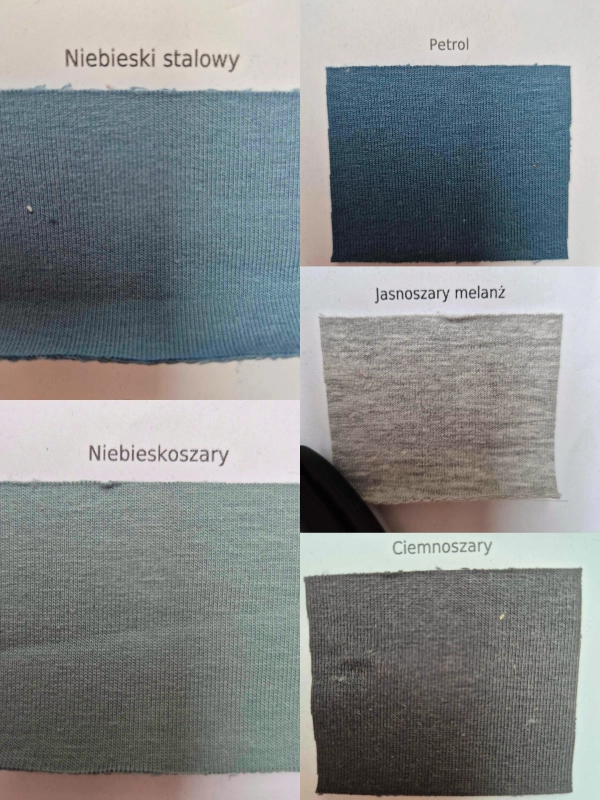 Komplet dresowy Basic z kapturem turkus